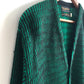 80's Kandahar Striped Ribbed Cardigan