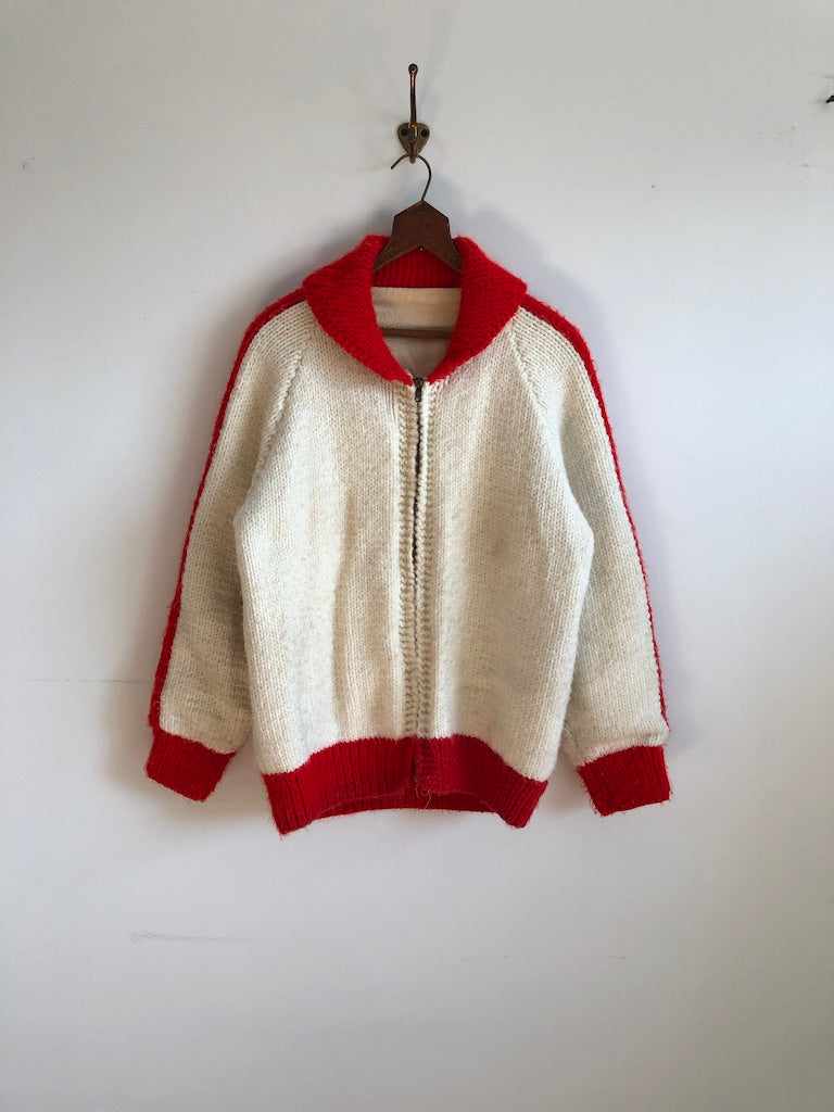 70's Muscle Car Wool Cowichan Sweater