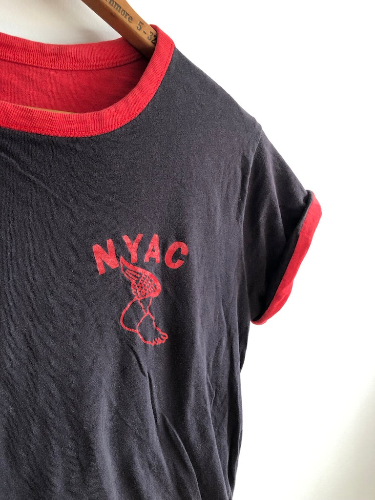 80's Champion New York Athletic Club NYAC Reversible P.E. T-Shirt