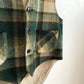 Plaid Wool Sweater Vest